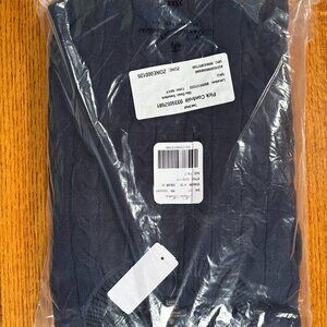 NWT Brooks Brothers 3XLT Navy Cable Knit Sweater